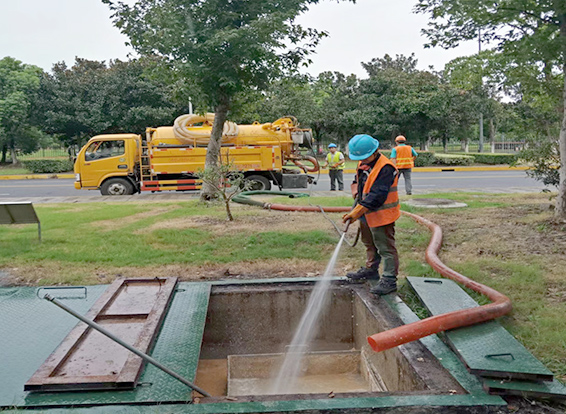 融水化油池清理