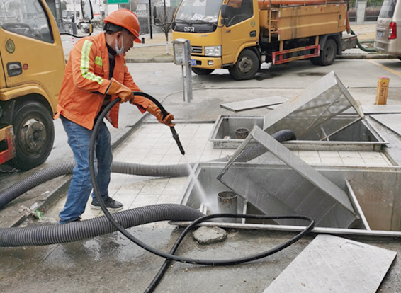 融水隔油池清理